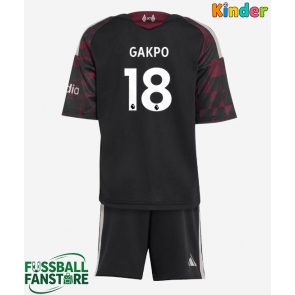 Liverpool Cody Gakpo #18 Replik 3rd trikot Kinder 2026-27 Kurzarm (+ Kurze Hosen)